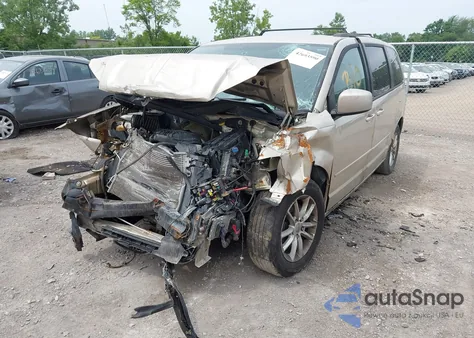 2013 Dodge Grand Caravan Sxt из США, поврежденный, VIN 2C4RDGCG6DR654865